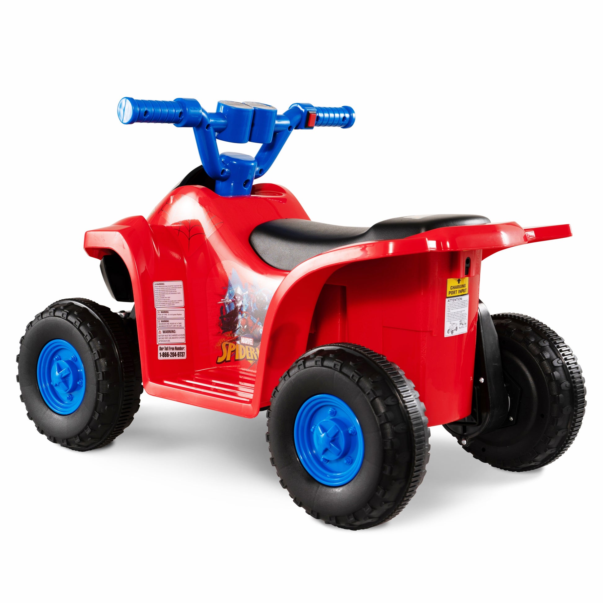 6V Spiderman Kids Battery Powered Electric Ride on ATV