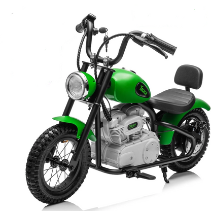 24V Kids Battery Powered Electric Ride on Dirt Bike from Kids Dream Drive . This kids battery-powered electric ride-on vehicle comes with realistic design, perfect for outdoor play, adventure, and motor skill development. Ideal gift for toddlers and young children.