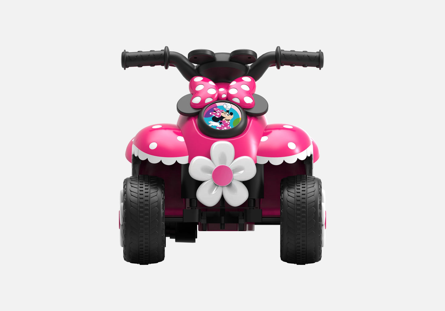 6V Minnie Mouse Kids Battery Powered Electric Ride on ATV 4-Wheeler Quad - Pink