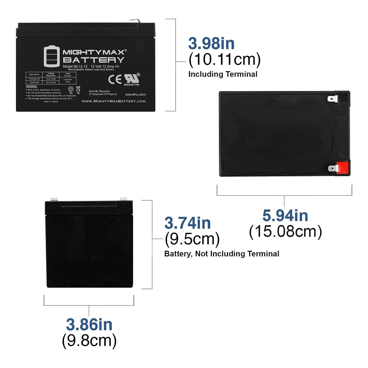 12V Replacement Battery for Ride on Toy