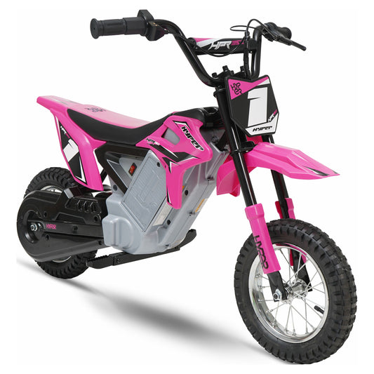 24V HPR 350 Dirt Bike Electric Motorcycle - Pink