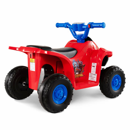 6V Spiderman Kids Battery Powered Electric Ride on ATV