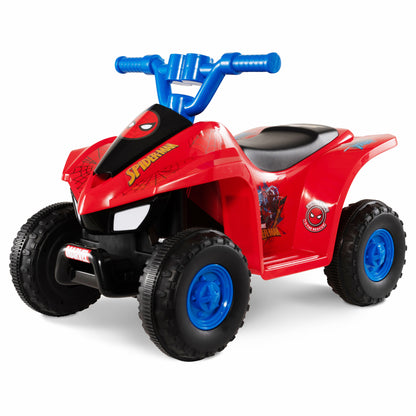 6V Spiderman Kids Battery Powered Electric Ride on ATV