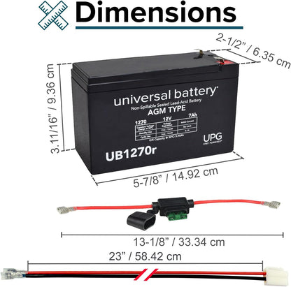 24 Volt Battery Pack for the Pulse ATV Quad Ride-On 