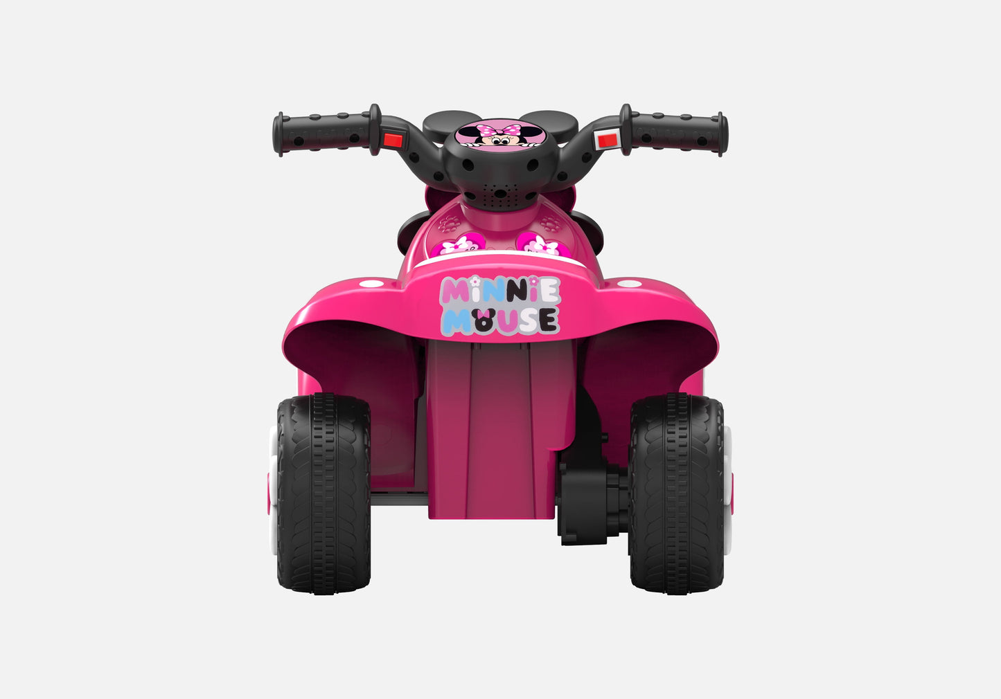 6V Minnie Mouse Kids Battery Powered Electric Ride on ATV 4-Wheeler Quad - Pink