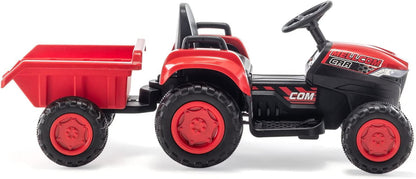 12V Kids Battery Powered Electric Ride on Tractor with Parent Remote Control